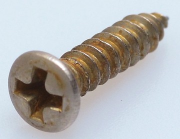 Q-parts pickguard/backplate screw, set of 12