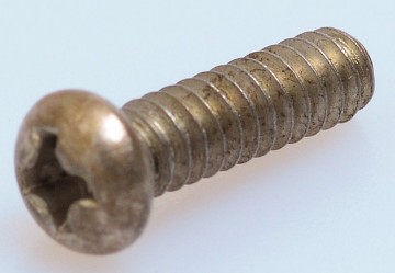 Q-parts 3- or 5-way switch screw, cheese head, set of 2