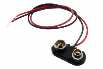 Keystone battery connector, set of 5 / Hard plastic top