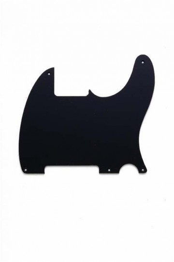 Allparts 5 hole esquire pickguard black