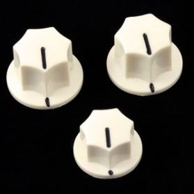 Allparts jazzbass cream knobs