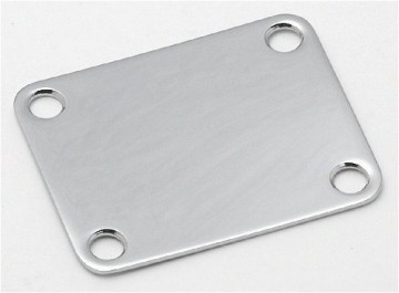 Allparts nickel neckplate