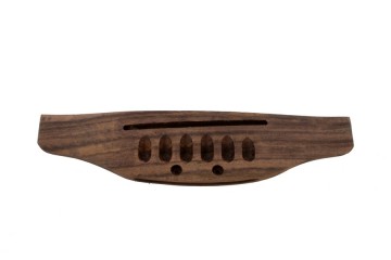 Allparts toploading acoustic guitar bridge, rosewood