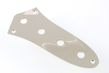 Macmillan Jazz Bass Control Plate, Nickel