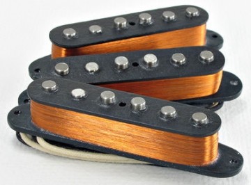 Van Zandt Blues, Stratocaster, matched set of 3