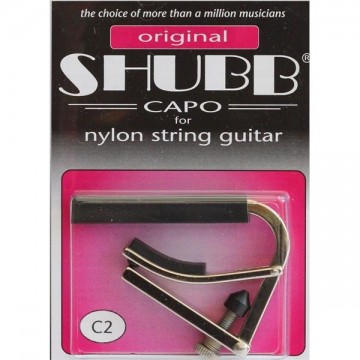 Shubb C2 - Capo voor klassieke gitaar