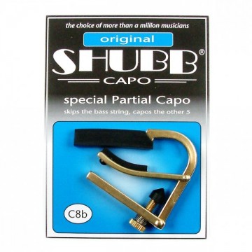 Shubb C8b - Partial capo voor staalsnarige gitaar