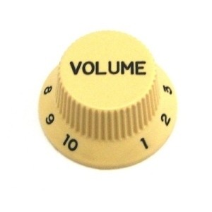 Volume knob, Strat-style - diverse kleuren