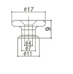 Gotoh EP-B3, prijs per stuk, diverse kleuren leverbaar