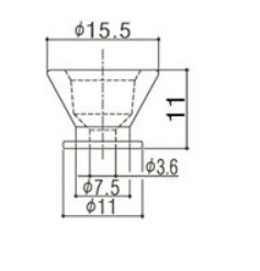 Gotoh EP-FR2, prijs per stuk, diverse kleuren leverbaar