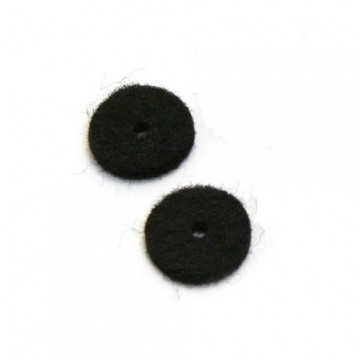 Allparts Felt Cushions - White or Black