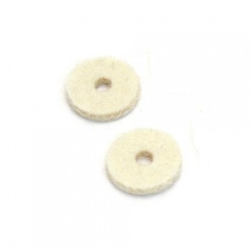 Allparts Felt Cushions - White or Black