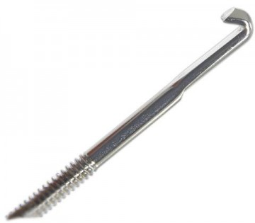 Flat bracket hook tension hoop