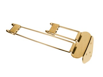 Macmillan tailpiece, Epiphone frequensator style, chrome or gold