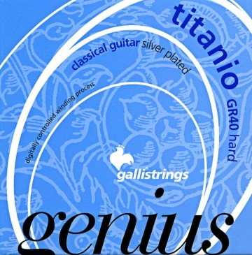 Galli GR40 hard tenson, nickel plated