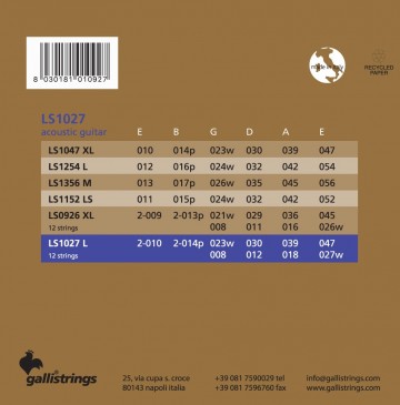 Galli retro ls1027 12str