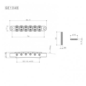 Gotoh GE104B, nickel