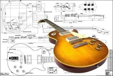 Gibsonlespaul59electricguitarplan 0