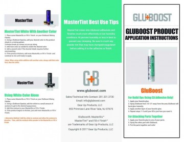 Gluboost instructions 1 1