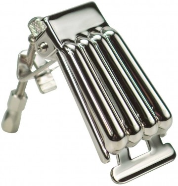 Gold star clamshell tailpiece