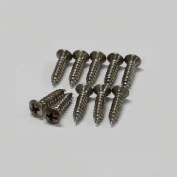 Q-parts P-bass pickguard, gold aluminium