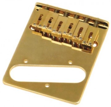 Gotoh GTC 202 Telecaster bridge - Chrome, Black or Gold