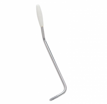 Gotoh tremolo arm, 4,8mm, white plastic knob, chrome or gold