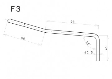 Gotoh Floyd Rose tremolo arm, 5.5 mm / diverse kleuren