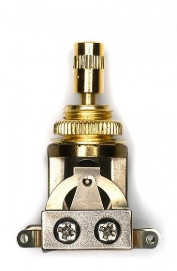 Gretsch style toggle switch gold