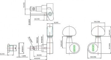 Grover 210c dimensions