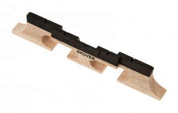 Grover 5 string banjo bridge compensated 12 tall