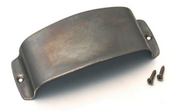 Jazzbas pickup cover aged nickel