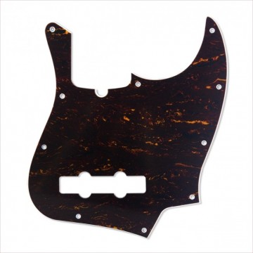 Q-parts Jazz Bass slagplaat, 3-ply tortoise