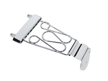 Macmillan tailpiece, Epiphone Joe Pass style, chrome or gold