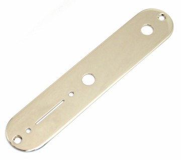 Allparts Telecaster Control Plate, Nickel