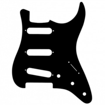 No holes strat pickguard