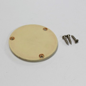 Q-parts Les Paul Toggle Switch Backplate, Cream