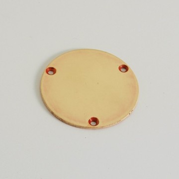Q-parts Les Paul Toggle Switch Backplate, Cream