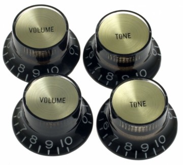 Reflector set black gold