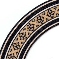 Soundhole rosette (klassieke gitaar) - Timber mosaic