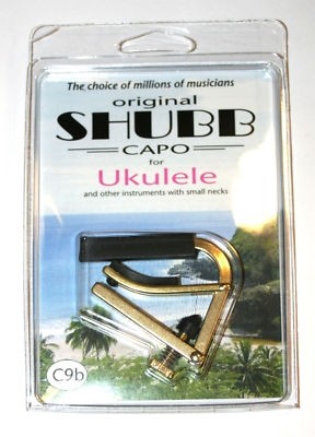 Shubb C9b - Capo voor Ukelele