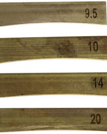 Summit fret press inserts set of 4