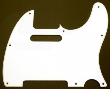 Telecaster single ply white