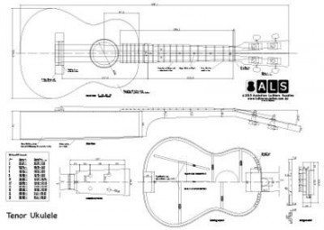 Tenor ukulele plan1