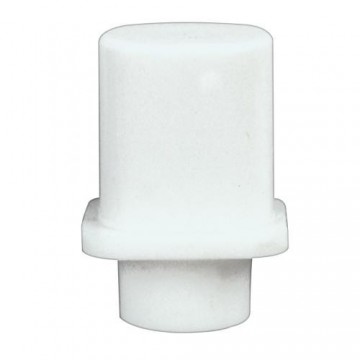 Top hat switch knob white 267 p