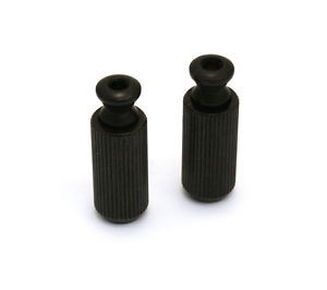 Tremolo studs and bushings, black, set of 2