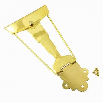 Vintage art deco tailpiece gold