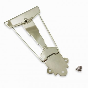 Vintage art deco tailpiece nickel