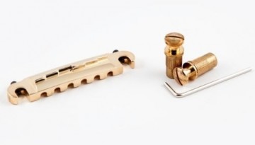 Macmillan Compensated Les Paul Junior bridge/tailpiece, chrome or gold