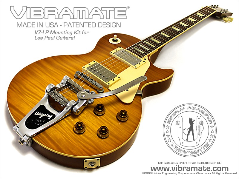 Vibramate V7-LP mounting kit - gold